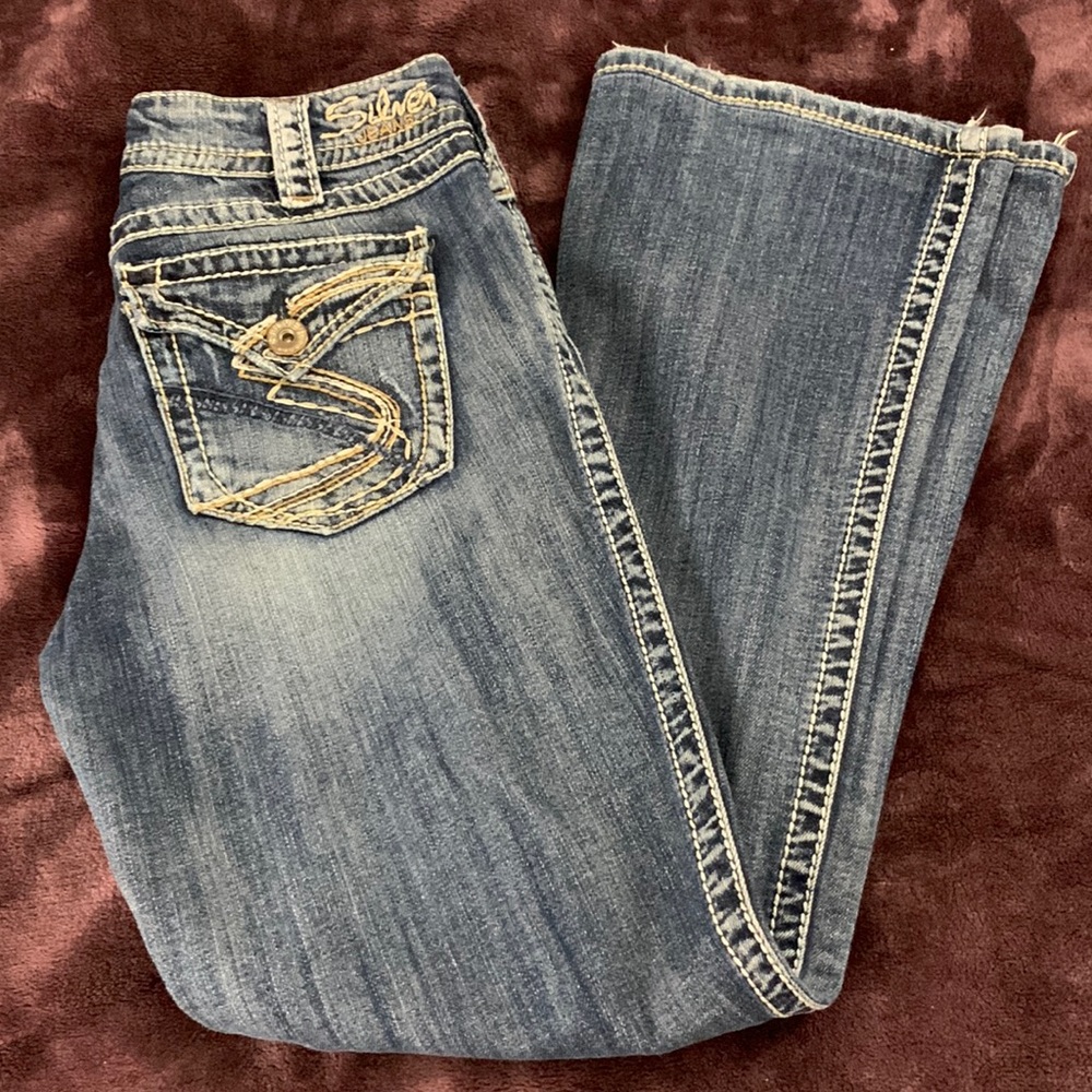 Silver Suki Surplus Bootcut Jeans
